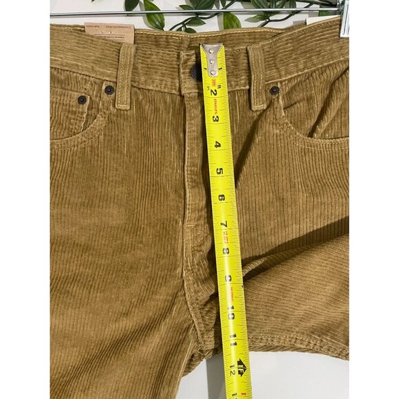 Levi's Low Pro Corduroy Straight Pants Mens 30x30 Irregular Mid-Rise Brown $69 - Picture 12 of 14